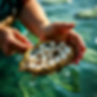 Aquaculture setup for cultivating freshwater pearl oysters