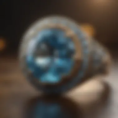 Online Marketplace for Antique Rings An online platform interface for buying antique rings with various listings.