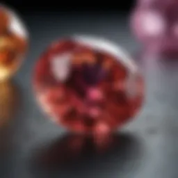 A stunning close-up of the February birthstone, highlighting its unique color and clarity.