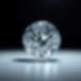 A stunning close-up of a Canadian diamond showcasing its brilliance and clarity.