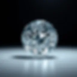 A stunning close-up of a Canadian diamond showcasing its brilliance and clarity.