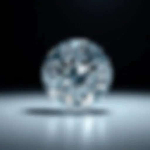 A stunning close-up of a Canadian diamond showcasing its brilliance and clarity.