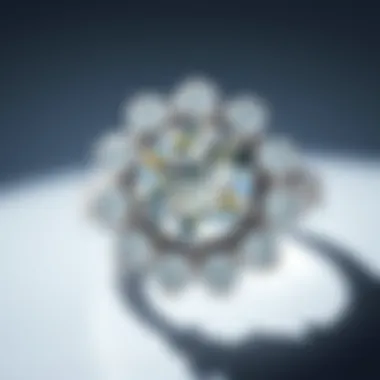 A beautifully crafted piece of jewelry featuring Canadian diamonds.