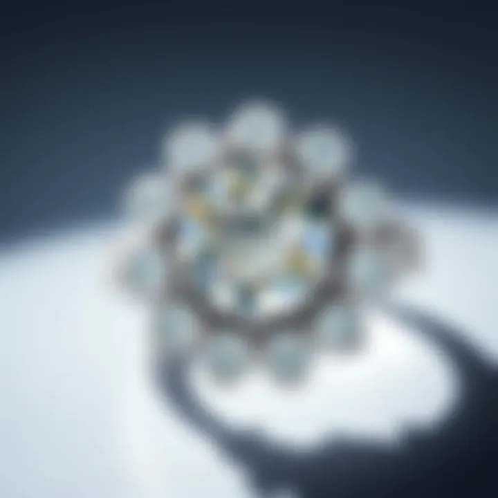 A beautifully crafted piece of jewelry featuring Canadian diamonds.