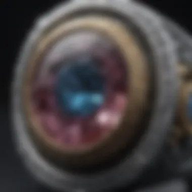 Craftsmanship in Custom Class Rings A close-up of the craftsmanship involved in designing a custom class ring