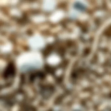 Alloy Composition of White Gold A close-up of the alloying metals used in white gold.