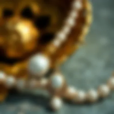 Cultural artifacts featuring freshwater pearls