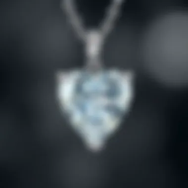 Beautiful diamond pendant showcasing sophistication