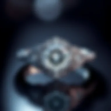 Elegant diamond ring symbolizing eternal love