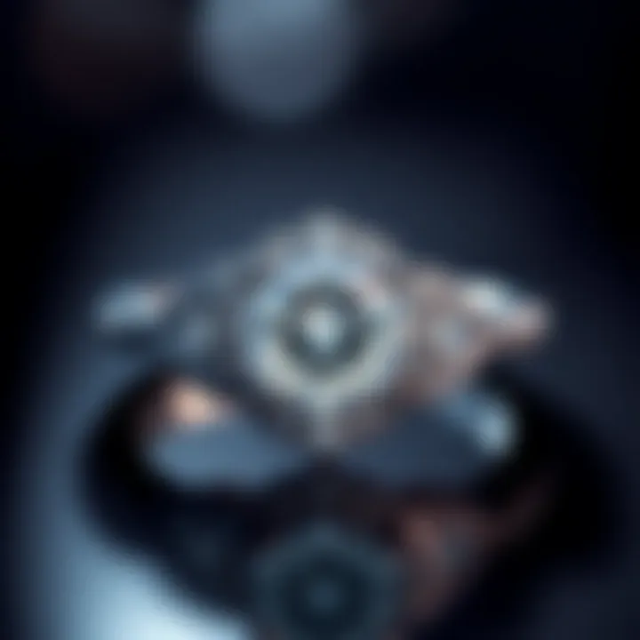 Elegant diamond ring symbolizing eternal love