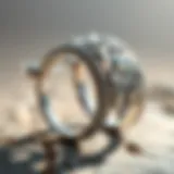 Intricate Silver Elegance Elegant silver ring with intricate design