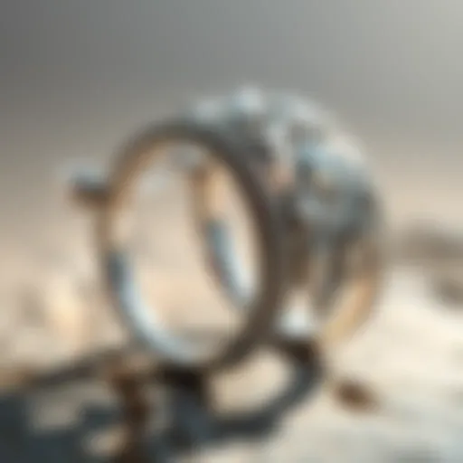 Intricate Silver Elegance Elegant silver ring with intricate design