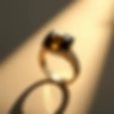 Minimalist ring design reflecting modern aesthetics