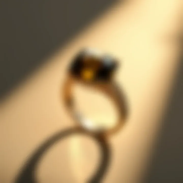 Minimalist ring design reflecting modern aesthetics