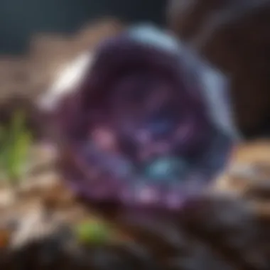 Geological formation of alexandrite in natural settings