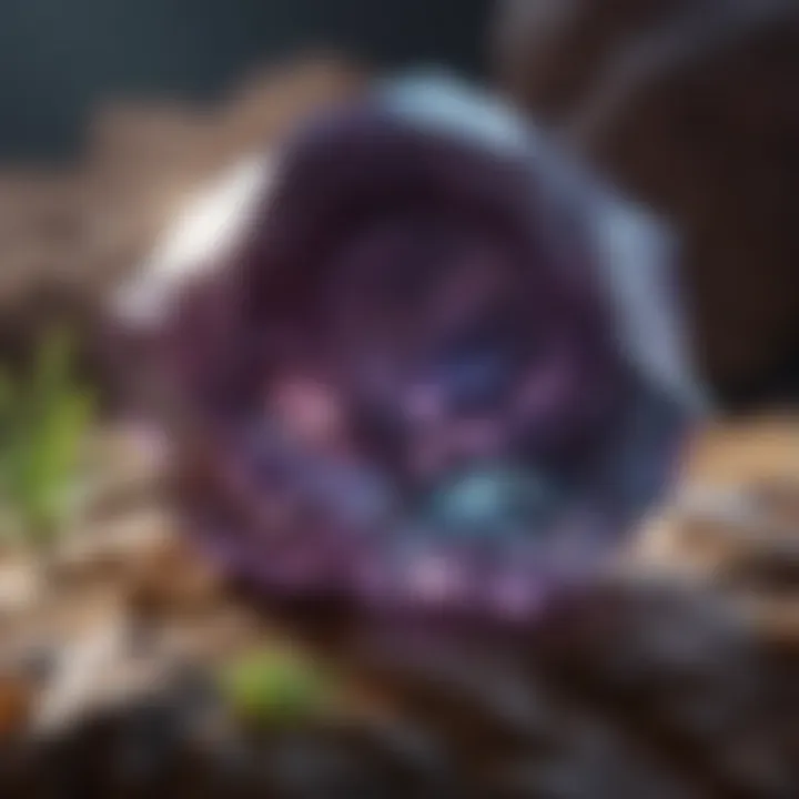 Geological formation of alexandrite in natural settings