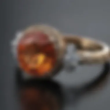 Comparison chart of metal properties for engagement rings