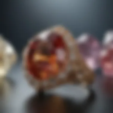 Cubic Zirconia vs Natural Gemstones: An Insightful Comparison A comparison chart of cubic zirconia and natural gemstones illustrating key differences