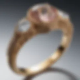 Elegant engagement ring featuring the second most popular cut