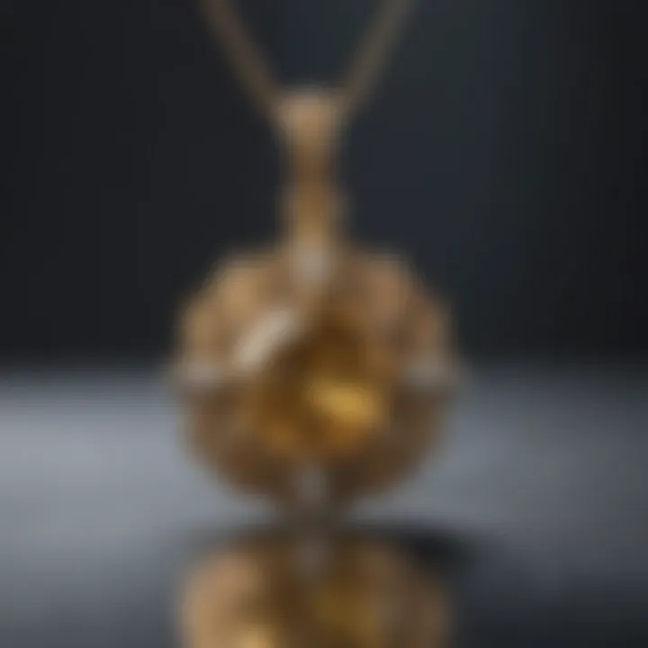 Historical context of diamond solitaire pendants illustrated through vintage designs