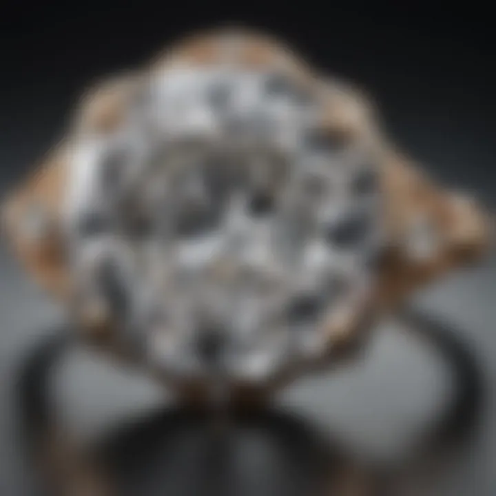 A stunning diamond engagement ring showcasing a brilliant cut diamond