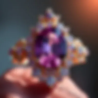 Pink Tourmaline in Jewelry Design Elegant jewelry piece featuring pink tourmaline, highlighting its application in adornments