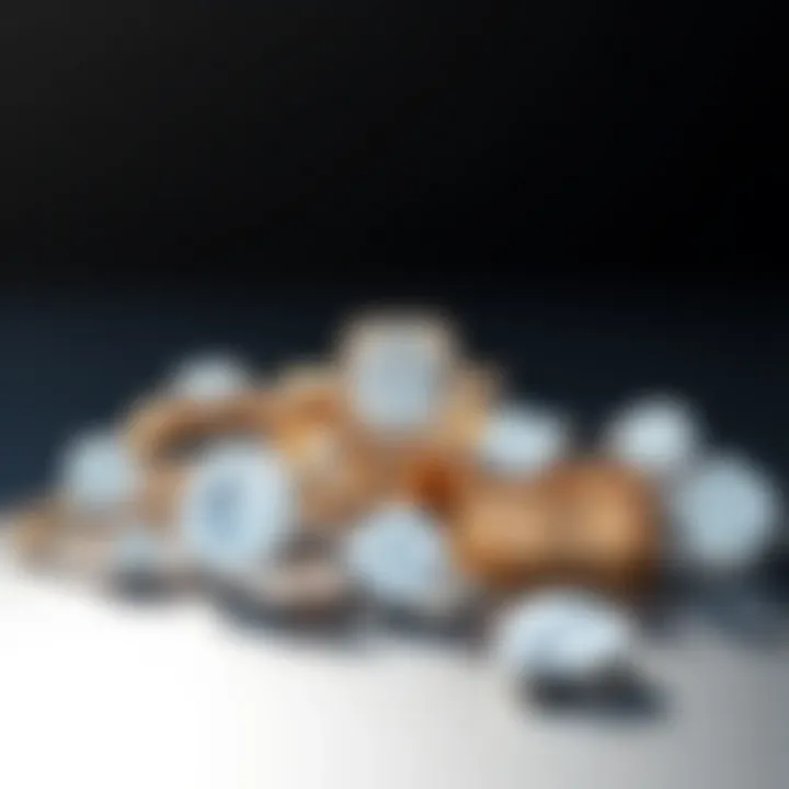 A collection of various styles of brilliance engagement rings