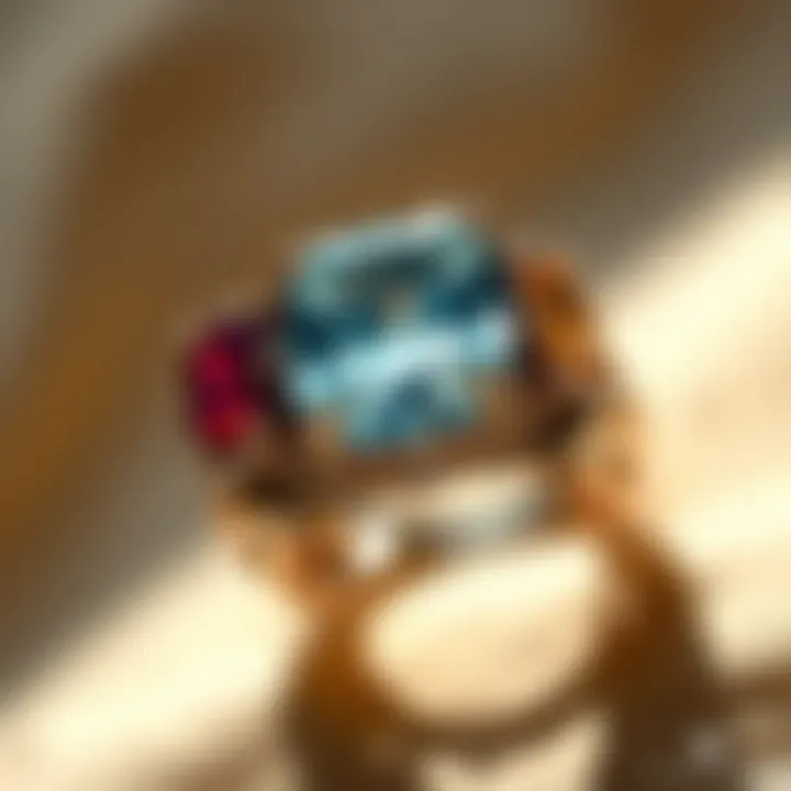 Showcasing Custom Ring Designs Showcase of custom-designed rings highlighting unique materials and aesthetics