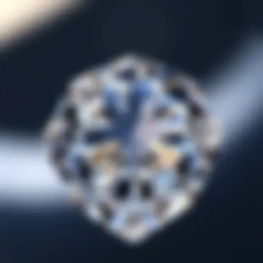 Understanding the 4Cs of Diamond Quality A detailed diagram illustrating the 4Cs of diamonds