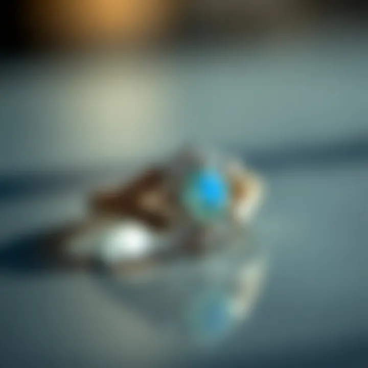 A vintage-inspired diamond ring reflecting cultural heritage.