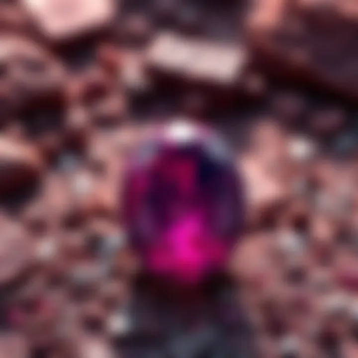 Geological Origins of Rubies Geological formations where raw rubies are found