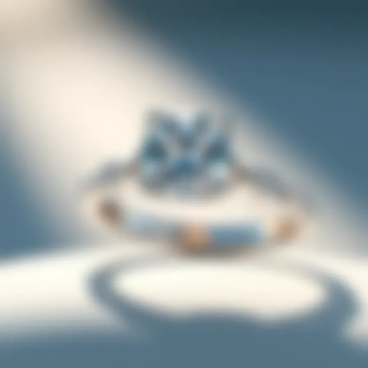 Elegant Tiffany wedding set featuring a classic diamond engagement ring and matching band