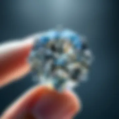 Eco-friendly production of white moissanite