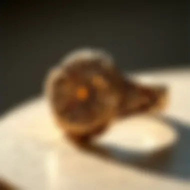 Intricate Design of Zales Stamped Ring Elegant Zales stamped ring showcasing intricate design details
