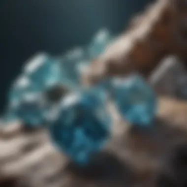 Geological Origins of Caribbean Blue Diamonds A geological formation where Caribbean blue diamonds are typically found