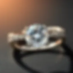 A stunning diamond engagement ring showcasing brilliance and clarity