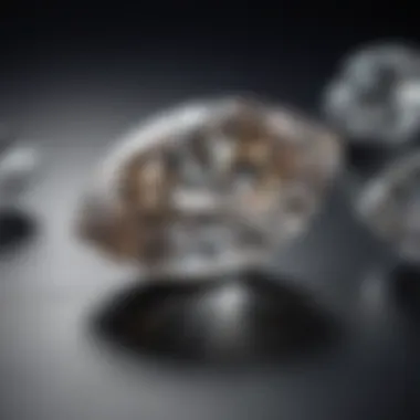 The Allure of Marquise Diamonds Close-up of a marquise diamond showcasing its unique cut and brilliance