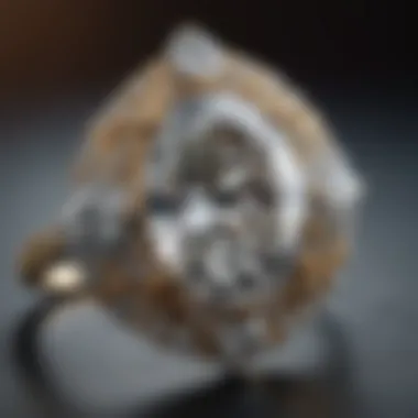 A Historical Perspective on Marquise Diamonds Historical depiction of the marquise diamond in a vintage jewelry design