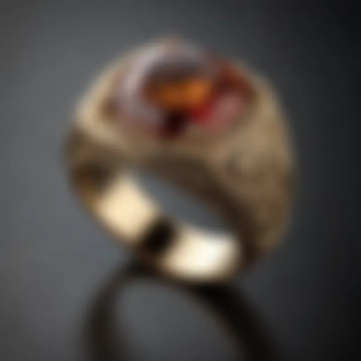 Care and maintenance tips for preserving the Jared Signet Ring