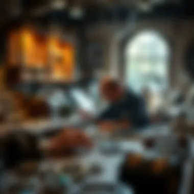 A traditional jeweller workshop blending age-old techniques with modern design.