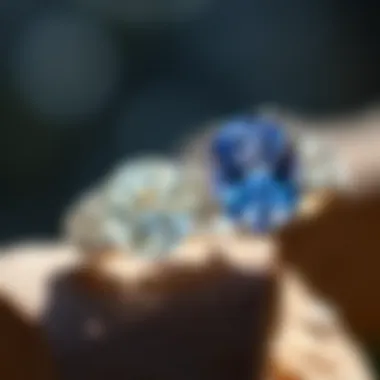 Market trends displaying sapphire and diamond values