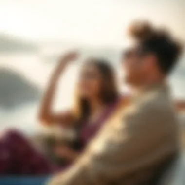 Couple enjoying a romantic getaway