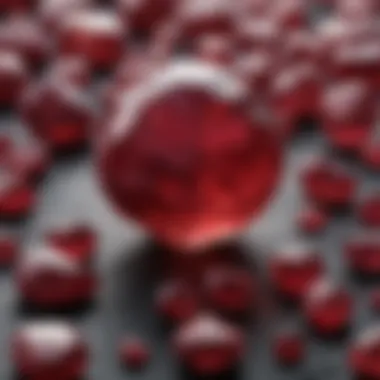 Global Sources of Rough Rubies Geographical map highlighting major sources of rough rubies around the world
