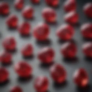 Price Trends of Rough Rubies A chart indicating the fluctuations in rough ruby prices over time