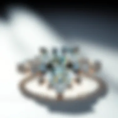 Royalcrest Diamond in Contemporary Jewelry Design Artistic representation of the Royalcrest Diamond in modern jewelry