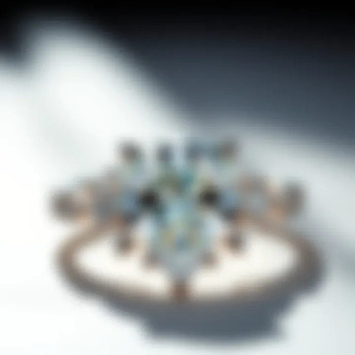 Royalcrest Diamond in Contemporary Jewelry Design Artistic representation of the Royalcrest Diamond in modern jewelry