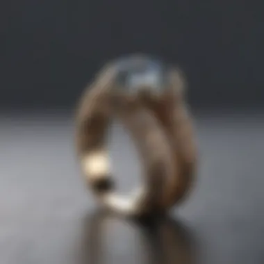 Intricate Design of Round Solitaire Thin Band Rings Elegant display of round solitaire thin band rings showcasing their intricate design.