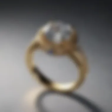 Symbolism of Solitaire Rings Symbolism and significance of solitaire rings represented through artistic imagery.
