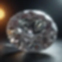 Stunning diamond display showcasing various cuts and settings.