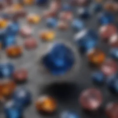 Metaphysical Properties of Sapphires A visual representation of the metaphysical properties associated with sapphires